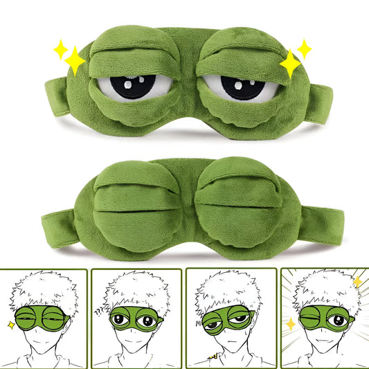 Cozy Sleep Frog Mask