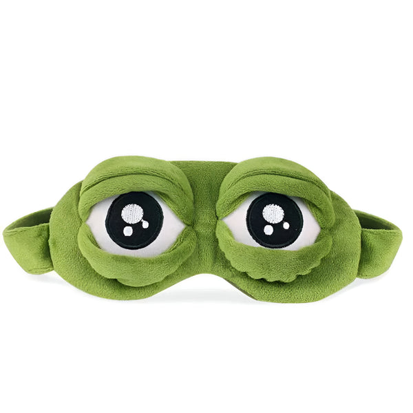 Cozy Sleep Frog Mask