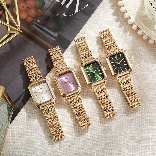 Golden Elegance Ladies Watch